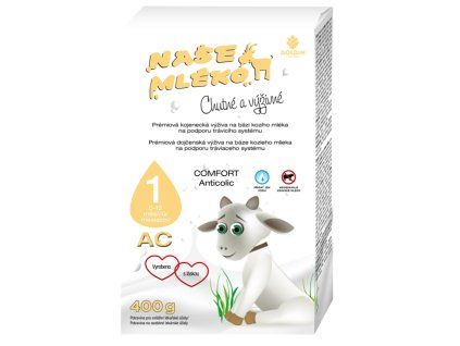 NAŠE MLIEKO AC - Comfort, 400 g