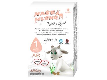 NAŠE MLIEKO AR - Antireflux, 400 g